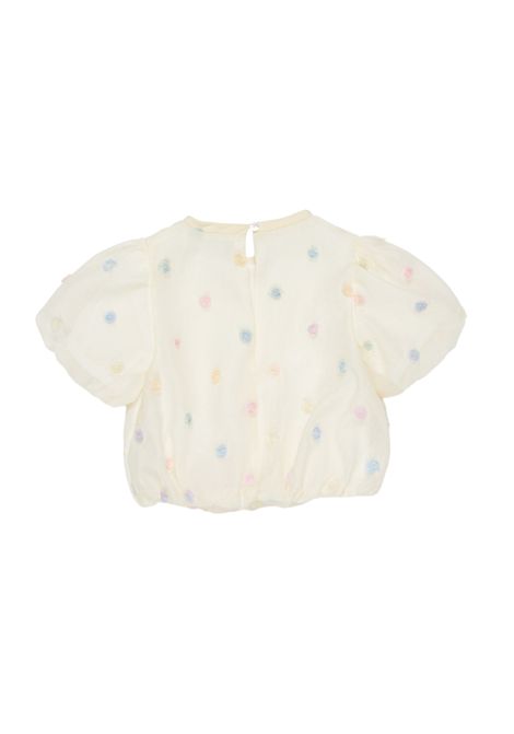 Camicia a pois MISS GRANT KIDS | MG1582NPAGLIA